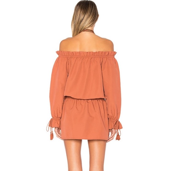 Tularosa Cowgirl Falon Dress in Terracotta - Picture 3 of 4